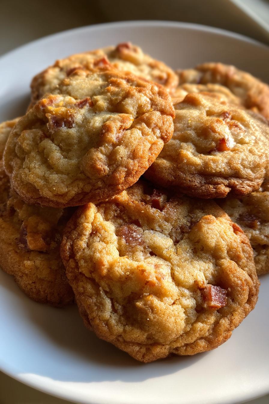 Brown Sugar Rhubarb Cookies - detail 1