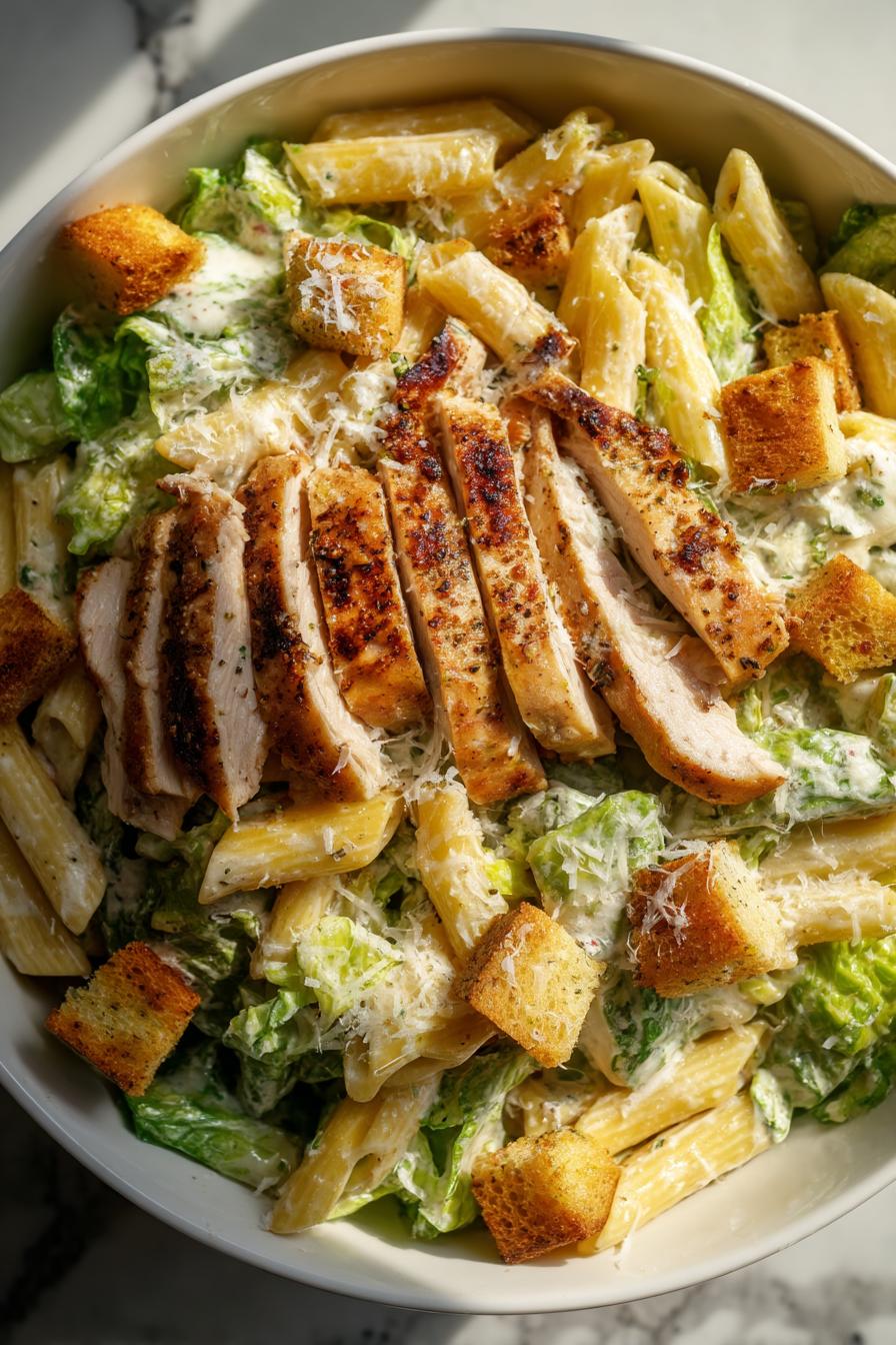 Chicken Caesar Pasta Salad - detail 1