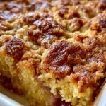 Rhubarb Dump Cake