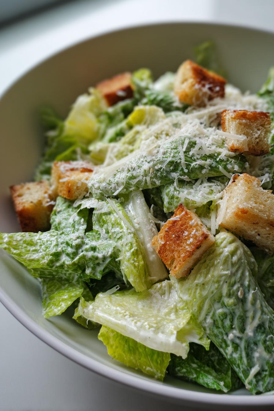 classic caesar salad - detail 2