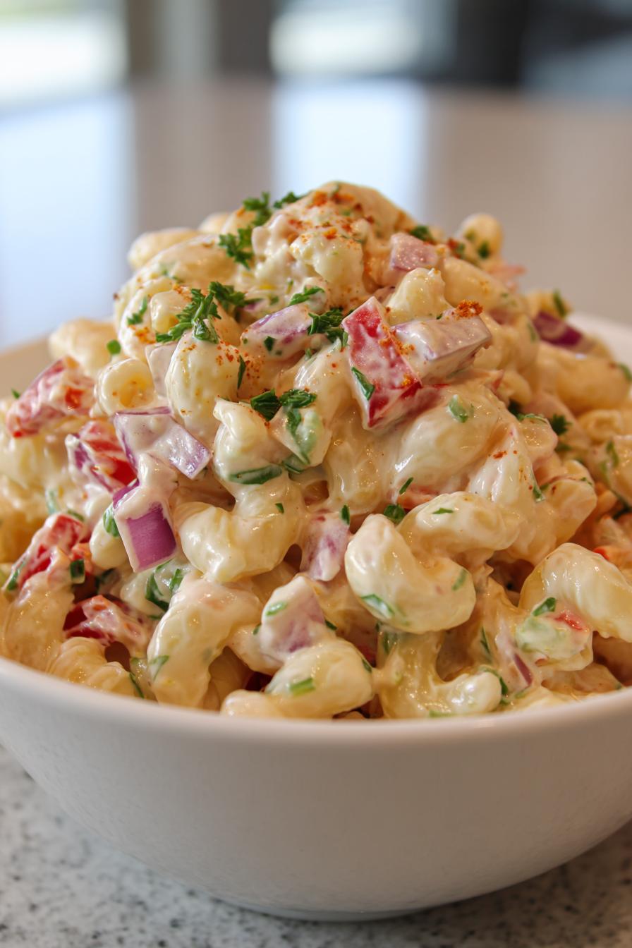 guy fieri macaroni salad