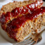 vintage meatloaf sweet spicy glaze